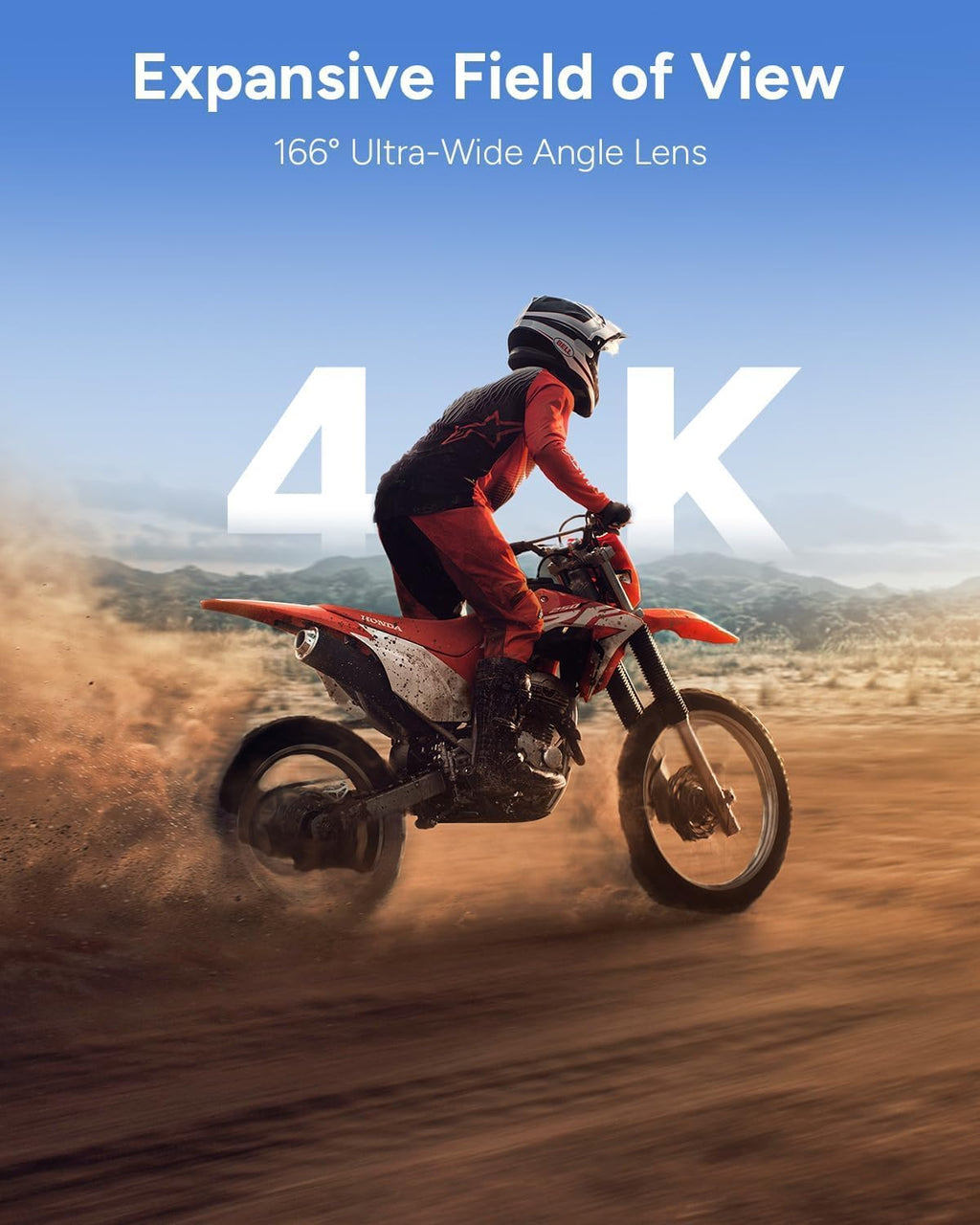 SJCAM SJ6 Ultra Essential Combo, 4K Action Camera, 20MP Dual Screen Vlog Camera with SteadyMotion 2.0 & 45° Horizon Correction, 166° FOV, Voice Control, 5G WiFi, 98FT Underwater Waterproof Camera