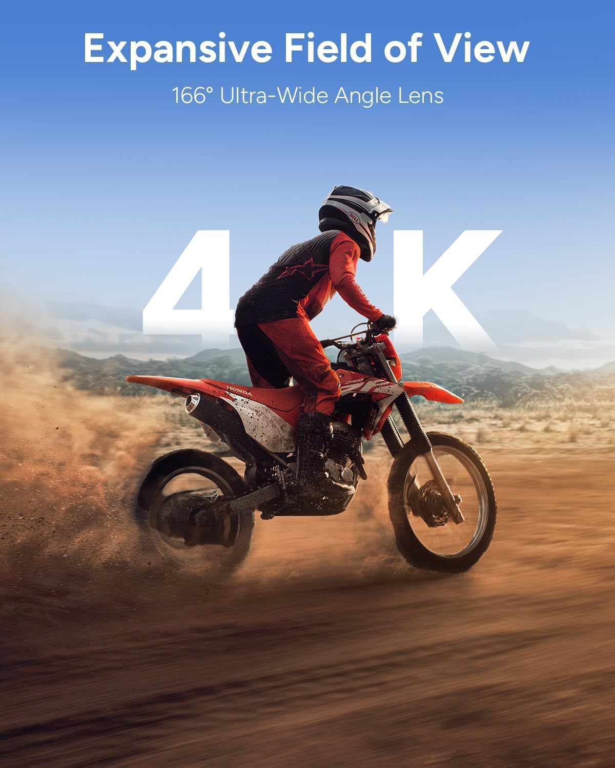 SJCAM SJ6 Ultra Essential Combo, 4K Action Camera, 20MP Dual Screen Vlog Camera with SteadyMotion 2.0 & 45° Horizon Correction, 166° FOV, Voice Control, 5G WiFi, 98FT Underwater Waterproof Camera