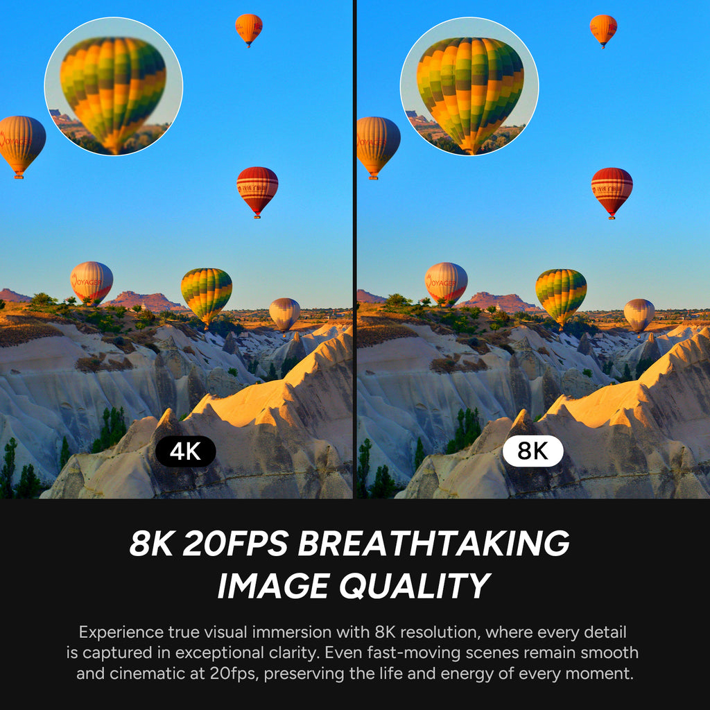 SJCAM SJ30 8K Dual Lens Action Camera, Day Night Dual Lens, Voice Control, Lossless Vertical Video, Horizon Lock, 2.51" Flip Screen,Waterproof Sports Camera for Vlog Diving Skiing