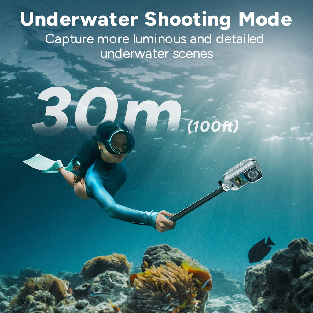 SJCAM C300 4K Action Camera with 6-Axis Stabilization, 30M Waterproof, Dual Touch Screen, Helmet Mount Kit - Portable Body Camera for Vlogging, Live Streaming, Sports - Includes Accessories (White)