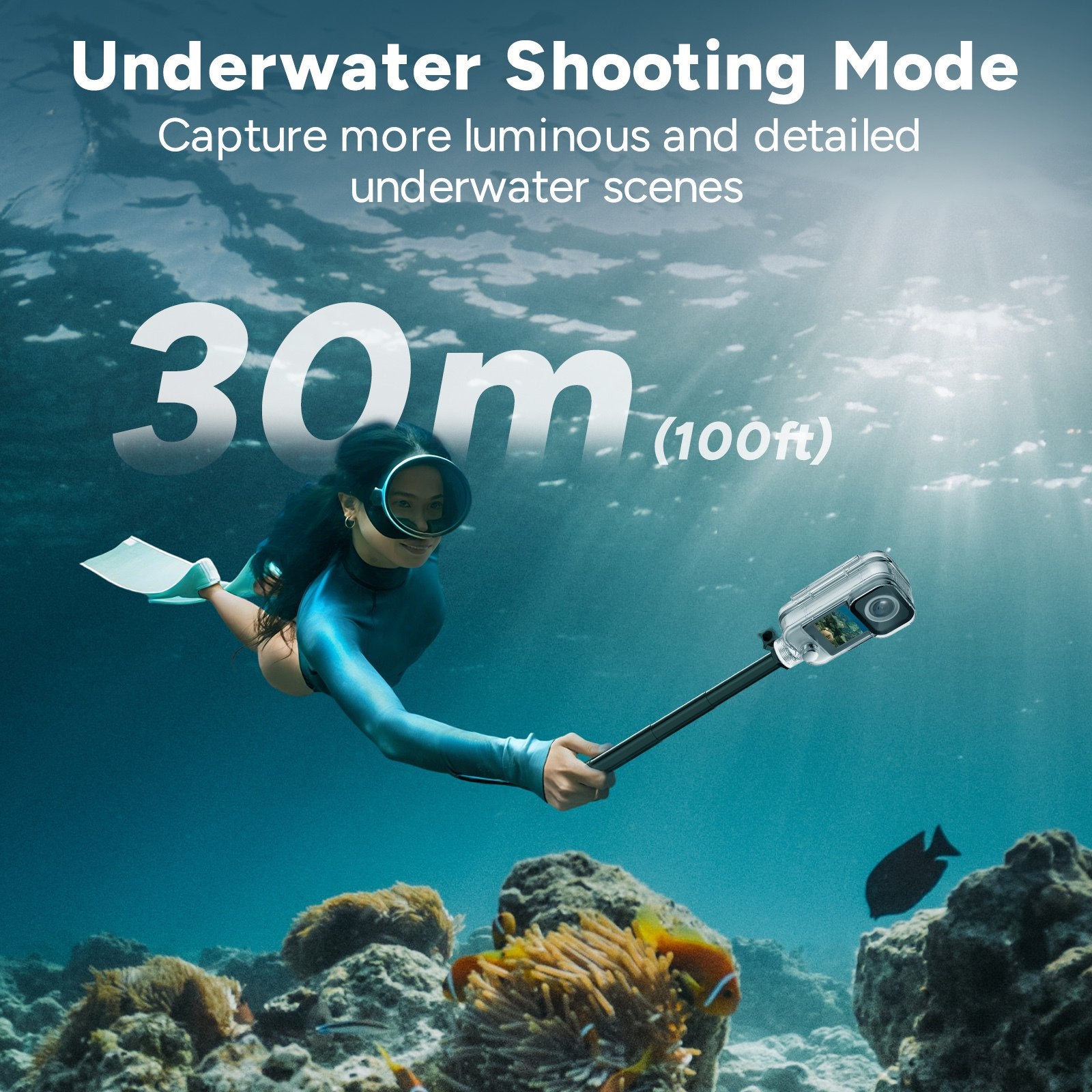 SJCAM C300 4K Action Camera with 6-Axis Stabilization, 30M Waterproof, Dual Touch Screen, Helmet Mount Kit - Portable Body Camera for Vlogging, Live Streaming, Sports - Includes Accessories (White)