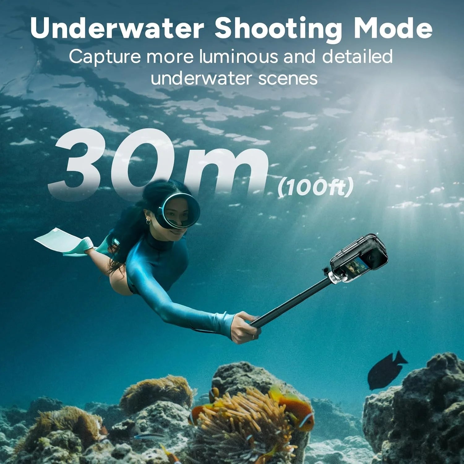 SJCAM C300 Vlogging Combo, 4K Pocket Action Camera,7Hour Power,6-Axis Stabilization,Dual-Touch Screen 154° Wide FOV Video Body Camera,Waterproof,for Vlogging YouTube Creators,Black